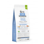 Сухий корм Brit Care Dog Sustainable Adult Large Breed для собак великих порід, з куркою та комахами
