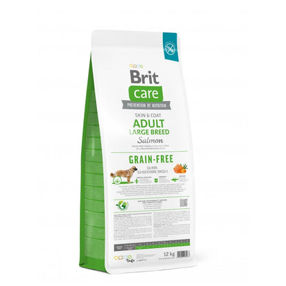 Сухий корм Brit Care Dog Grain-free Adult Large Breed для собак великих порід, беззерновий з лососем