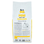 Сухий корм Brit Care GF Mini Hair & Skin для собак мініатюрних порід, для шкіри та шерсті, з лососем та оселедцем