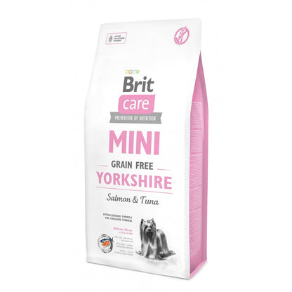 Сухий корм Brit Care GF Mini Yorkshire для йоркширських тер'єрів, з лососем та тунцем