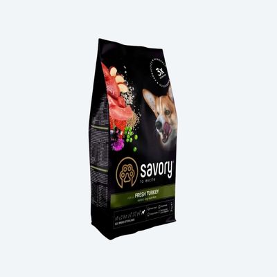 Сухий корм Savory All Breed для стерилізованих собак усіх порід, зі свіжою індичкою