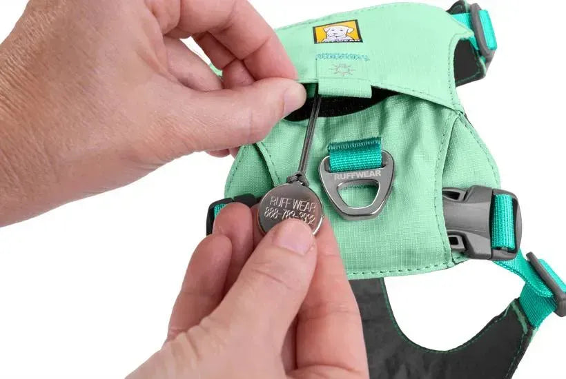 Полегшена шлейка для собак Ruffwear Hi & Light™ зелений