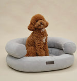 Ортопедичний лежак для собак Marshmallow, світло-сірий