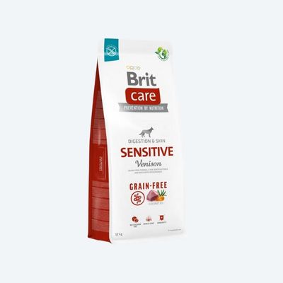 Сухий корм Brit Care Dog Grain-free Sensitive для собак з чутливим травленням, беззерновий з олениною