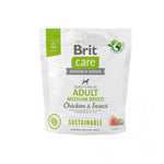 Сухий корм Brit Care Dog Sustainable Adult Medium Breed для собак середніх порід, з куркою та комахами