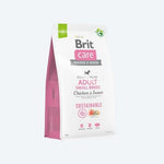 Сухий корм Brit Care Dog Sustainable Adult Small Breed для собак малих порід, з куркою та комахами