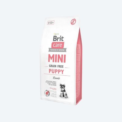 Сухий корм Brit Care GF Mini Puppy для цуценят мініатюрних порід, з ягням