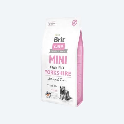 Сухий корм Brit Care GF Mini Yorkshire для йоркширських тер'єрів, з лососем та тунцем