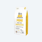 Сухий корм Brit Care GF Mini Hair & Skin для собак мініатюрних порід, для шкіри та шерсті, з лососем та оселедцем