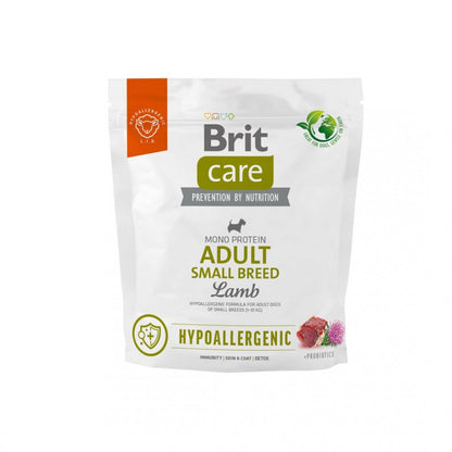 Корм для собак малих порід Brit Care Dog Hypoallergenic Adult Small Breed гіпоалергенний з ягням