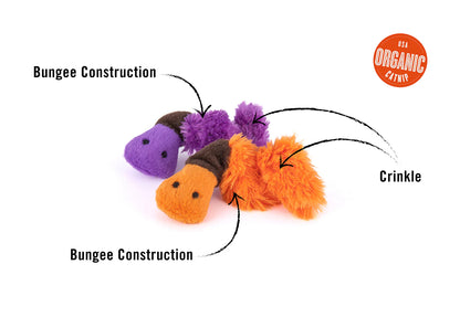 Іграшка для котів Feline Frenzy – Wiggly Wormies Pet Play
