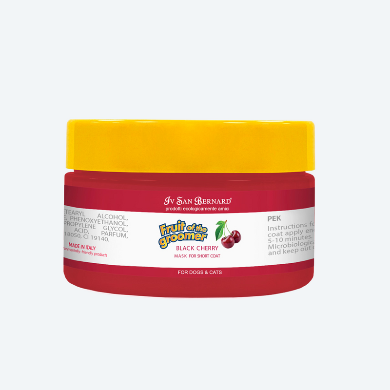 Маска для короткой шерсти животных Iv San Bernard Black Cherry