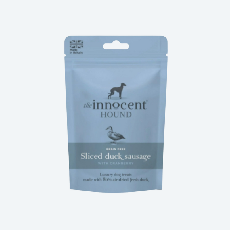 Ласощі для собак Ковбаски з Качки шматочками The Innocent Hound