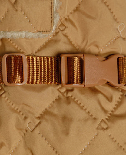 Тепла попона для собак Winter Sherpa Jacket Camel Paikka