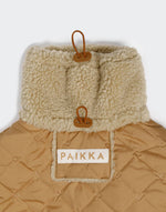 Тепла попона для собак Winter Sherpa Jacket Camel Paikka