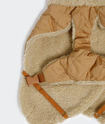 Тепла попона для собак Winter Sherpa Jacket Camel Paikka