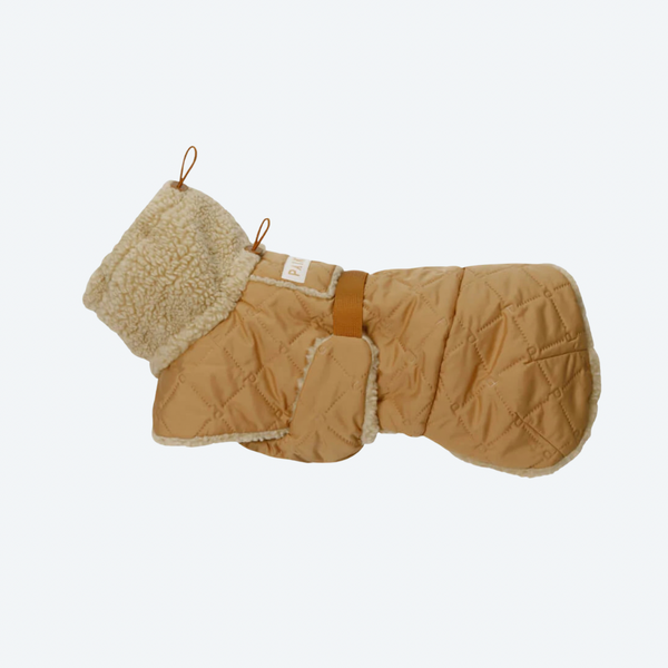 Тепла попона для собак Winter Sherpa Jacket Camel Paikka
