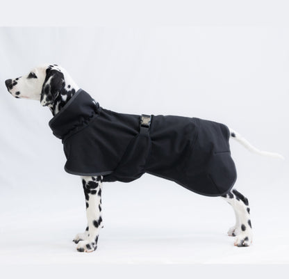 Попона для собак осінь/зима Softshell Black Paikka
