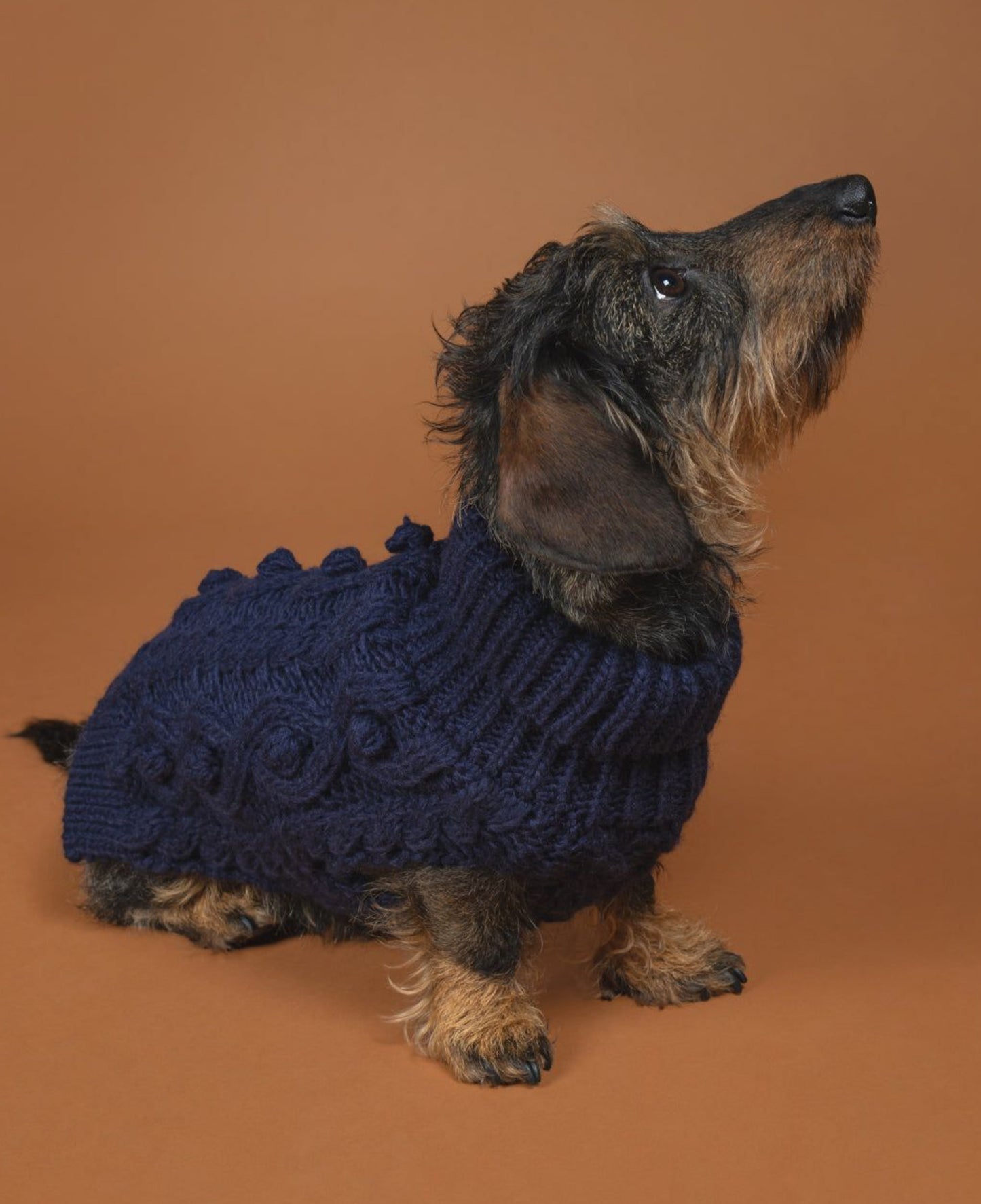 Светр для собак Handmade Knit Navy Paikka