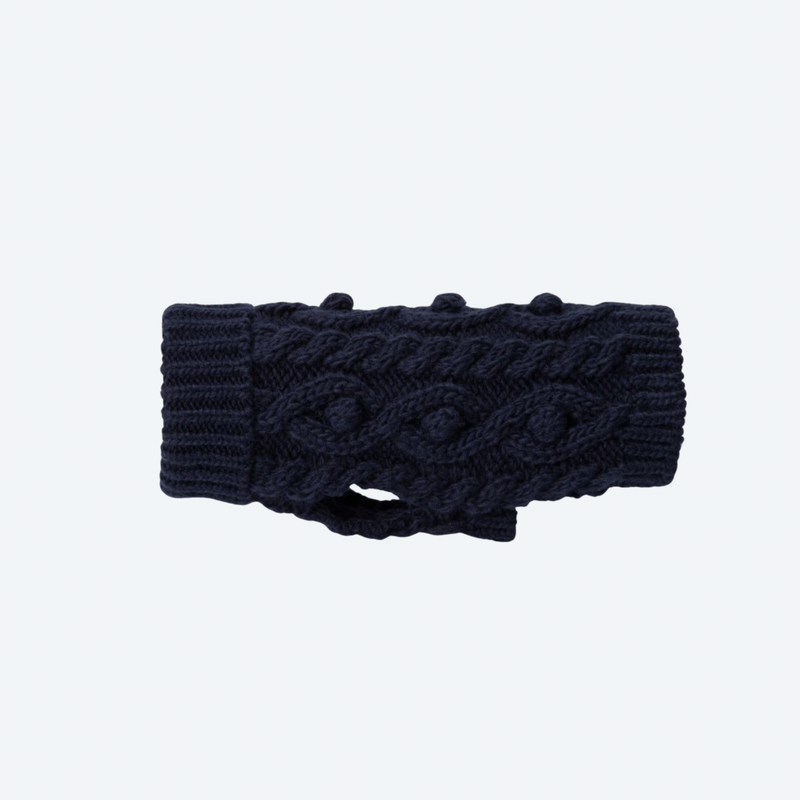 Светр для собак Handmade Knit Navy Paikka