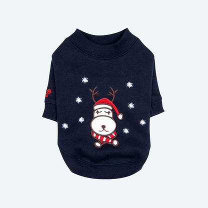 Кофта для собак новорічна DUNDER PAYD-TS2114 Puppia (Navy)