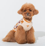 Светр для собак Клітинка GIZMO PAXD-TS2058 Puppia (Ivory)