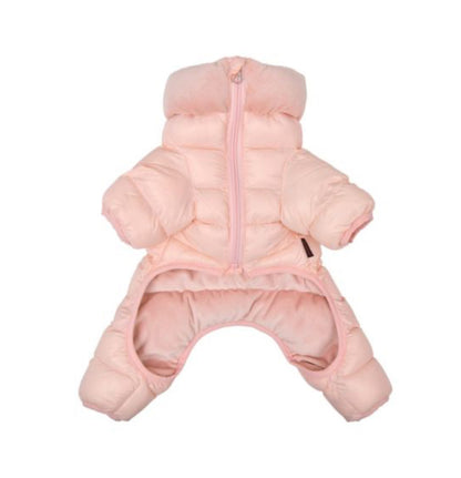 Комбінезон для собак VELOUR SOFT ALLINONE JUMPER PAWD-JP1981 Puppia (Pink)