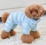 Комбінезон для собак VELOUR SOFT ALLINONE JUMPER PAWD-JP1981 Puppia (Blue)