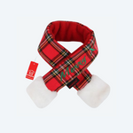 Шарф Санти Новорічний для собак Puppia (CHECKERED RED)