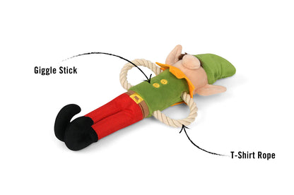 Іграшка для собак MerryWoofmas – Santa’s Little Elf-er Pet Play