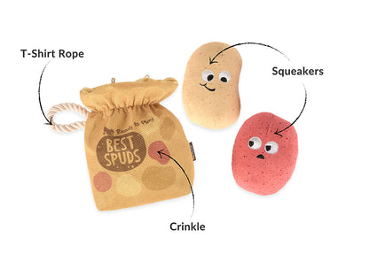 Іграшка для собак Farm Fresh Collection – Bag of Potatoes Pet Play