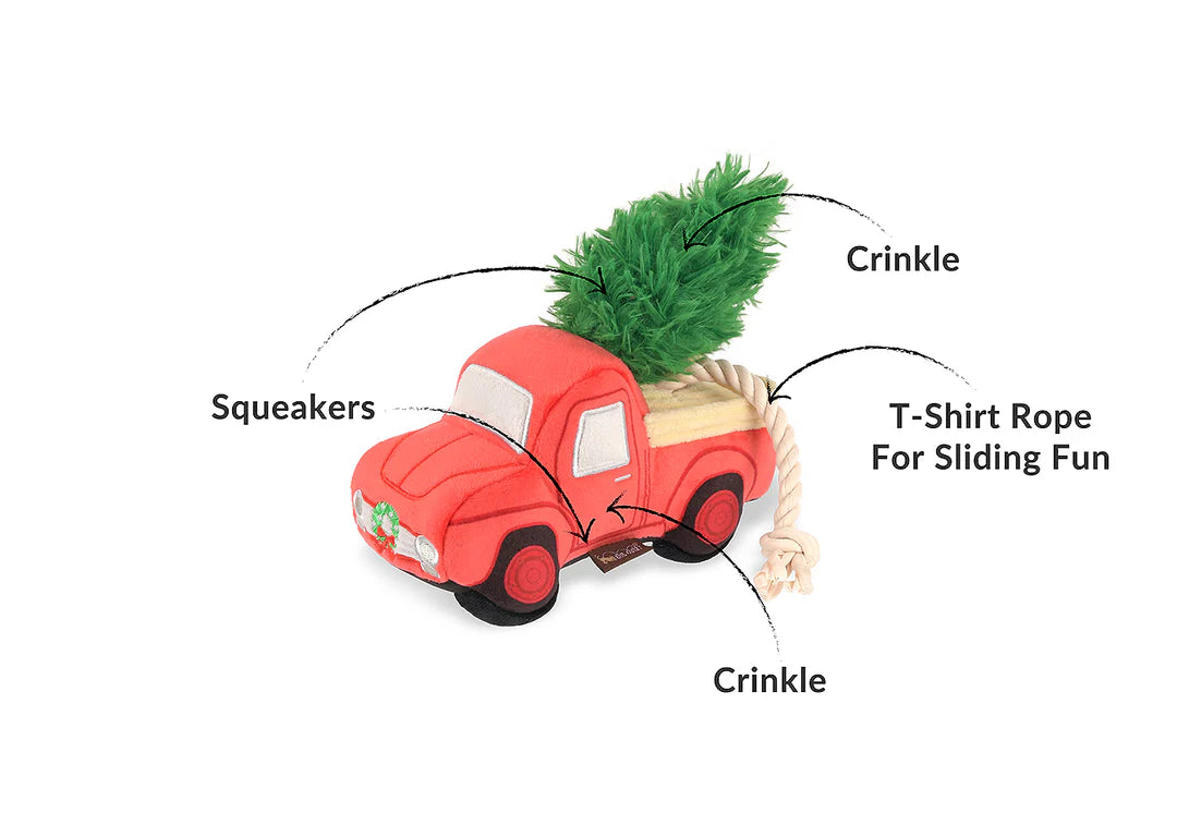 Іграшка для собак Red Truck – Home for the Holidays Pet Play