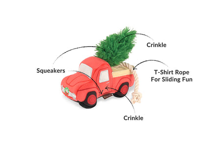Іграшка для собак Red Truck – Home for the Holidays Pet Play