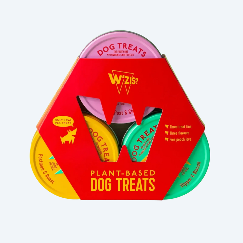 Набір веганських ласощів для собак W'ZIS (3 смаки)