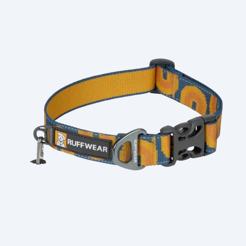 Світловідбиваючий нашийник для собаки Ruffwear Crag оранжево-синій