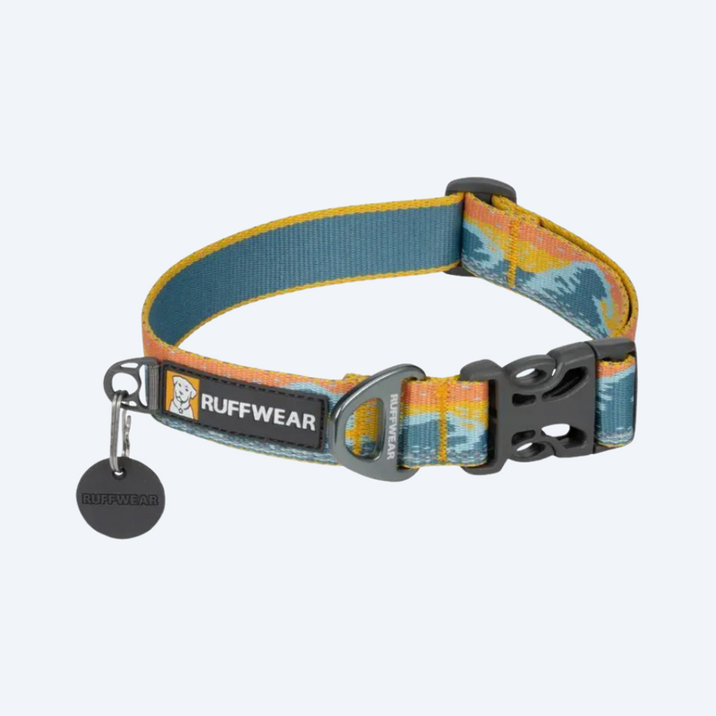 Світловідбиваючий нашийник для собаки Ruffwear Crag оранжево-блакитний
