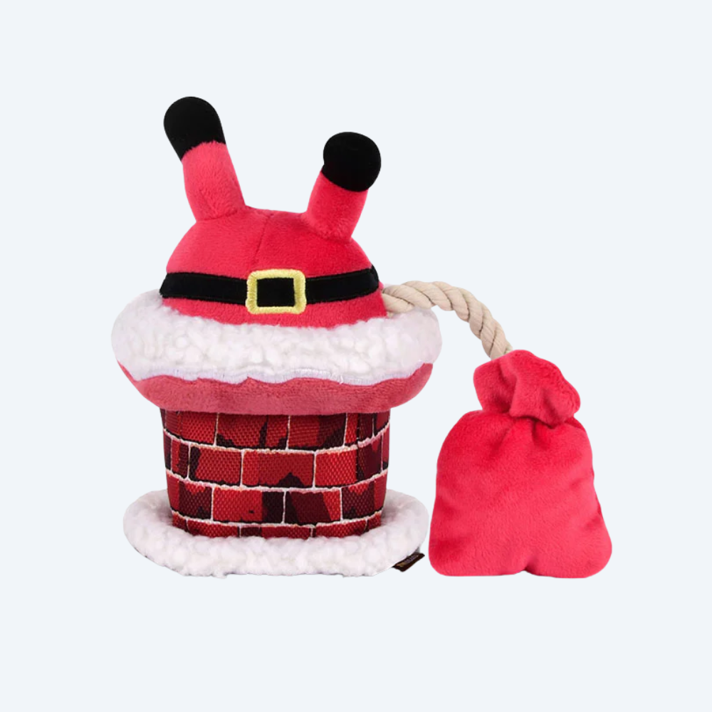 Іграшка для собак MerryWoofmas – Clumsy Claus Pet Play