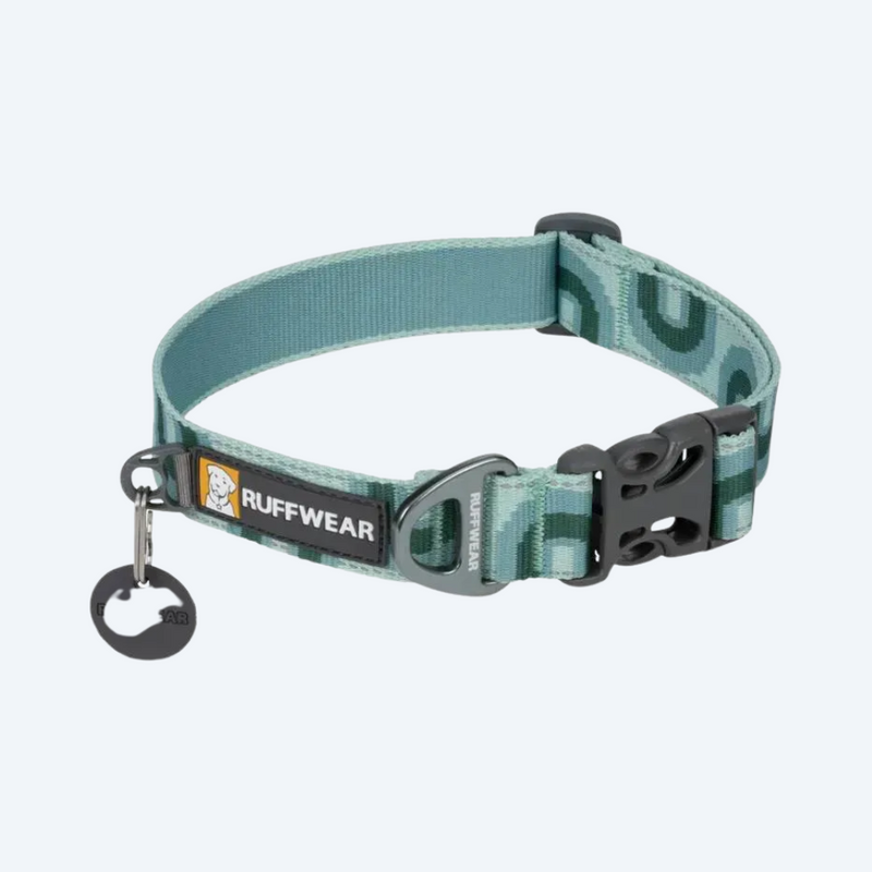 Світловідбиваючий нашийник для собаки Ruffwear Crag бірюзово-зелений