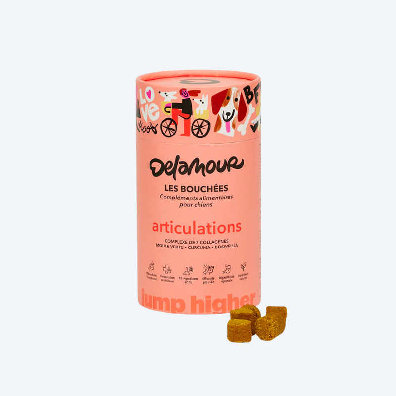 Вітамінний комплекс для собак Delamour Paris Les Bouchées Articulations