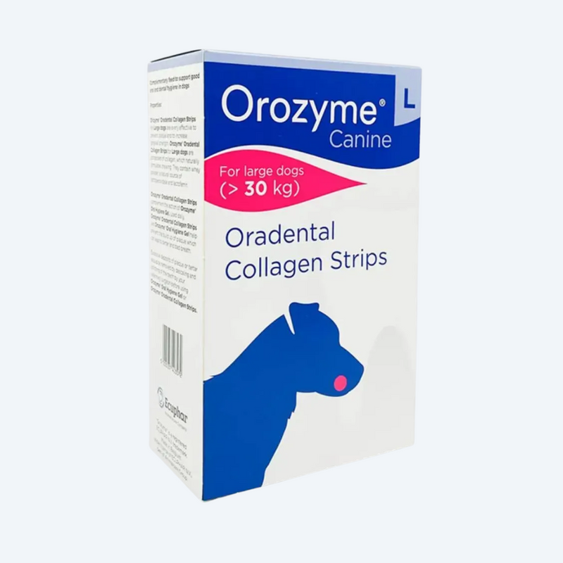 Жувальні смужки Orozyme для гігієни ротової порожнини собак, L