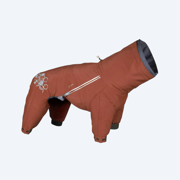 Дощовик комбінезон для собак Hurtta Mudventure Overall ECO Помаранчевий