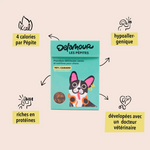 Смаколики для собак Нагетси з Качкою Les Pépites Delamour Paris