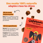 Смаколики для собак Нагетси з Яловичиною Les Pépites Delamour Paris