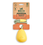 Іграшка на мотузці для собак Beco Pets Slinger Pebble Жовтий