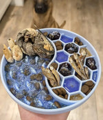 Натуральний топер (вітамінна та смакова добавка) для собак Cooka's Cookies Mermaid Dust Кокос з блакитною спіруліною