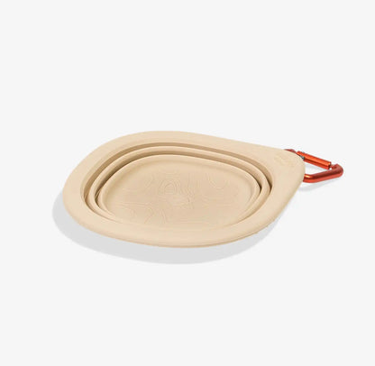 Дорожня складна миска для собак Zee.Dog - Go Bowl Biscotti