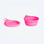 Дорожня складна миска для собак Zee.Dog - Go Bowl, pink