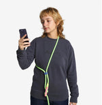 Флуоресцентний повідець для собак Zee.Dog - Glo Hands-Free, 120 - 240 см