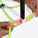 Флуоресцентний повідець для собак Zee.Dog - Glo Hands-Free, 120 - 240 см