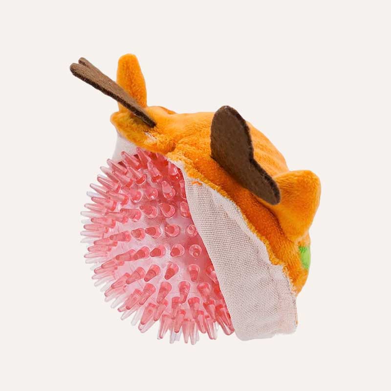 Плюшевий м'яч для собак HugSmart - Різдвяний олень